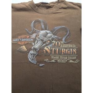 Harley Davidson 2010 sturgis graphic XXXL tee duel side graphics